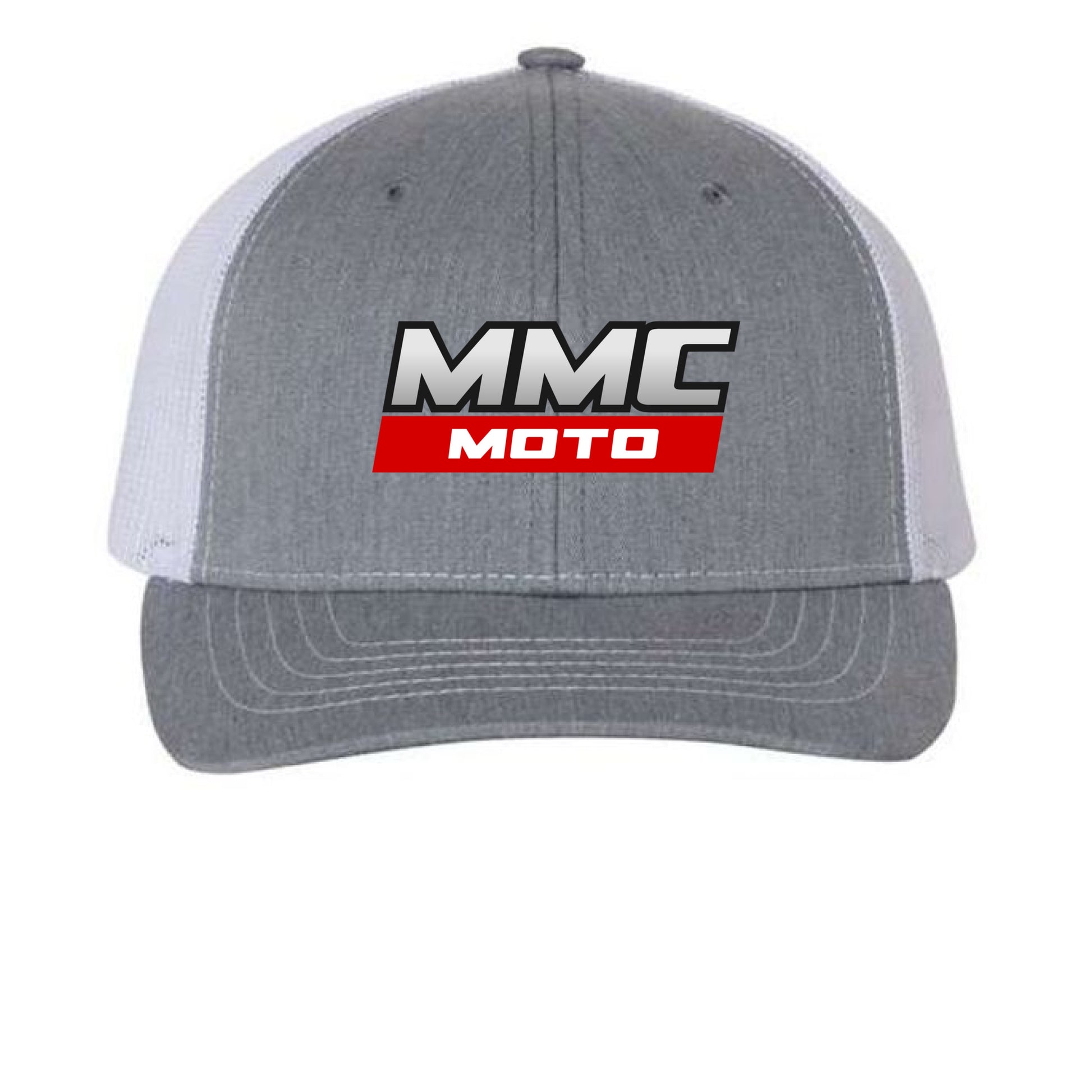 Heather Grey/ White - FRONT